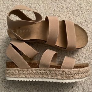 BRAND NEW Espirit Elastic Espadrilles